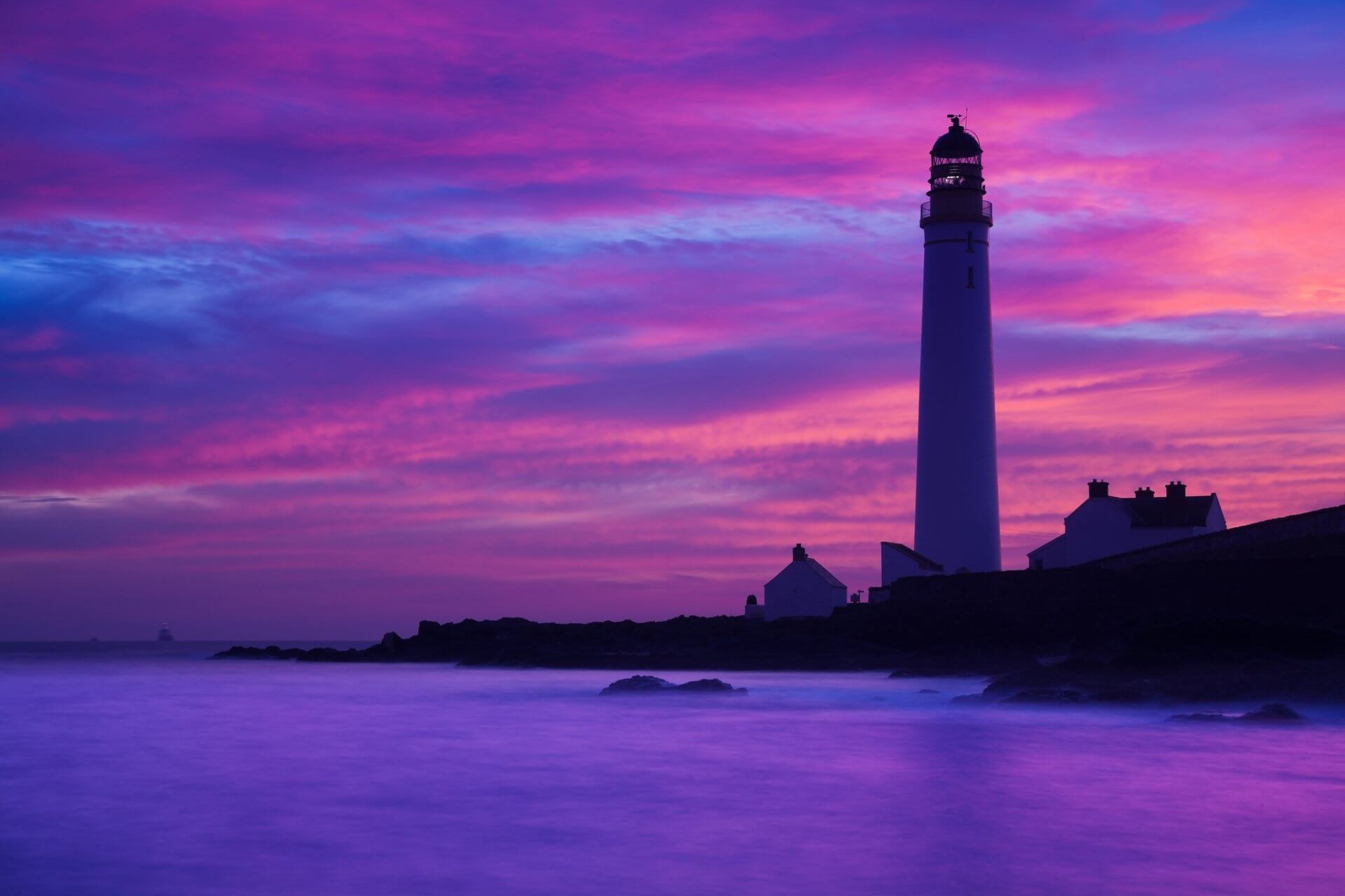 Lighthouse at Dusk